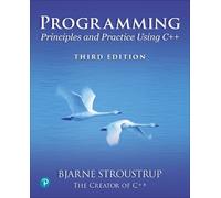 Programming: Principles and Practice Using C++