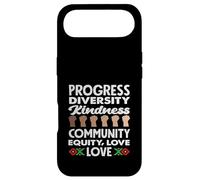 Progrès, diversité, gentillesse, Amour, Mois de l'histoire des Noirs Coque pour iPhone Air