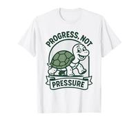 Progrès, Pas Pression | Esprit de Croissance | Équilibre T-Shirt