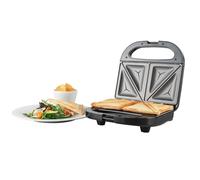 Progress Appareil Croque Monsieur 750W, Machine à Panini 2 Tranches avec Plaques Antiadhésives, Appareil Sandwich Style Gaufrier, Température Automatique, Double Surface de Cuisson