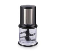 Progress EK5879P Electric Food Chopper - Compact Food Processor, 500ml Chopping Bowl, Multifunctional Vegetable Chopper, Detachable Stainless Steel Twin Blade, One-Touch Operation, Non-Slip Base, 400W