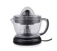 Progress EK5881 Extracteur de jus d’agrumes compact - Pichet de 700 ml sans BPA, comprend des cônes de jus petits et grands, rotation multidirectionnelle, bec verseur facile intégré, base amovible
