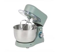 Progress Go Bake Stand Mixer - Grand batteur électrique avec bol en acier inoxydable de 4 L, 8 vitesses et fonction pulse, accessoires pour battre, pétrir et fouetter, 1300W, turquoise