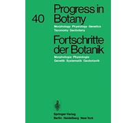 Progress In Botany/Fortschritte Der Botanik
