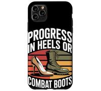 Progress in Heels Or Combat Boots Equality Femme Coque pour iPhone 11 Pro Max