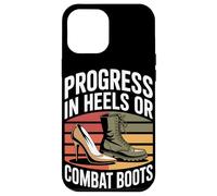 Progress in Heels Or Combat Boots Equality Femme Coque pour iPhone 12 Pro Max