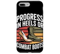Progress in Heels Or Combat Boots Equality Femme Coque pour iPhone 7 Plus/8 Plus