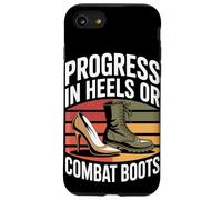 Progress in Heels Or Combat Boots Equality Femme Coque pour iPhone SE (2020) / 7/8