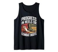 Progress in Heels Or Combat Boots Equality Femme Débardeur