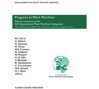 Progress In Plant Nutrition: Plenary Lectures Of The Xiv International Plant Nutrition Colloquium