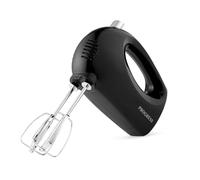 Progress Mixeur à main, batteur électrique portatif avec 5 réglages de vitesse, fonction d'éjection pour un nettoyage facile, Parfait pour les pâte à biscuits et gâteaux, 250 W, Noir, EK5901PVDE
