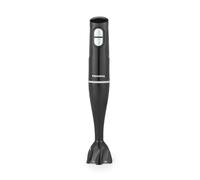 Progress Mixeur Plongeant & Batteur Électrique 200W, Fonction Turbo avec Lame Inox Détachable, Mixeur Bébé, Parfait pour Soupes/Sauces, Design Compact avec Fonctionnement 1 Bouton, Noir