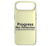 Progress Not Perfection Inspirational Self Improvement Coque pour iPhone Air