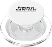 Progress Not Perfection Inspirational Self Improvement PopSockets PopGrip pour MagSafe