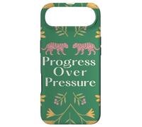 Progress Over Pressure Citation de Motivation rétro esthétique Coque pour iPhone Air