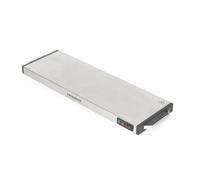 Progress Plaque Chauffante Sans Fil - Grand Plateau Réchauffe-Plats, Chauffe-Assiettes, Serveur de Buffet Portable, 1200W, Temps de Charge 15 Minutes, Maintient les Repas Chauds Jusqu'à 60 Minutes