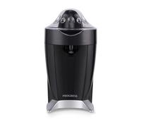 Progress Presse-Agrumes Électrique 60W, Extracteur de Jus d'Agrumes avec 2 Cônes Interchangeables (Petit & Grand), Rotation Multidirectionnelle, Bec Verseur Anti-Goutte, Pour Oranges/Citrons