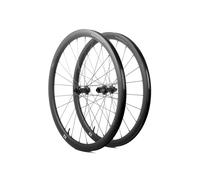 Progress Airspeed A38 isc Tubeless Road Wheel Set Argenté 12 x 100/12 x 142 mm / Sram XDR Black