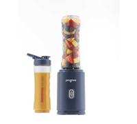 Progress Smoothie To Go Blender 500 W avec 2 bouteilles de 600 ml | 2 bouteilles sans BPA, couvercles à boire, lame inox, 1 touche, base antidérapante, format compact