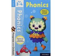 Progress with Oxford – Phonics 3-4 ans : Préparer l'entrée à l'école en anglais