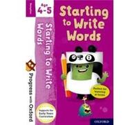 Progress with Oxford Starting to Write Words - Eileen Jones - Oxford University Press - Livre en Anglais - Multiple-component retail product Eileen JonesEileen Jones (Auteur)