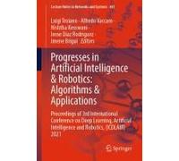 Progresses In Artificial Intelligence & Robotics: Algorithms & Applications