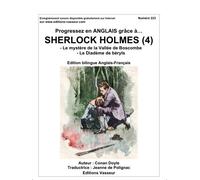 Progressez en anglais grâce à... Sherlock Holmes Le mystère de la vallée - Sir Arthur Conan Doyle - Vasseur - broché - Méthode de langue