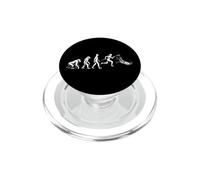 Progression de plongée évolution Humaine drôle PopSockets PopGrip pour MagSafe