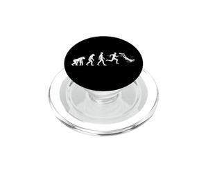 Progression de plongée évolution Humaine drôle PopSockets PopGrip pour MagSafe