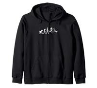 Progression de plongée évolution Humaine drôle Sweat à Capuche