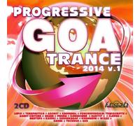 PROGRESSIVE GOA TRANCE 20-2014 VOL..1 (LUPIN, TERAPEUTICA, ...) 2 CD NEUF