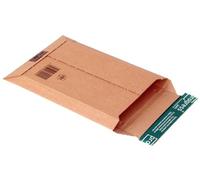 ProgressPACK Premium PP W01.02 Lot de 25 enveloppes d'expédition en carton ondulé Marron DIN A5 187 x 272 max. 50 mm