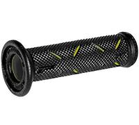 Progrip Poignées de guidon Programme Knopf Straße 717-201 Nere/Gialle Caoutchouc D.22MM L.122MM