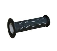 Paire Poignées Moto Route Perforées PROGRIP 724 Gris