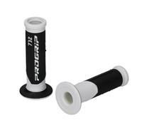 Progrip 732 Double Density Road Grips Poignées Caoutchouc Ouvert Noir/Blanc