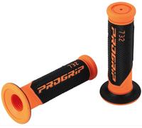 PROGRIP grip caoutchouc "732" Type : Route, Scooter, 2 Kom orange / schwa