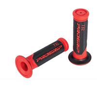 PROGRIP 732 Poignées de guidon 7/8 pouce fermées, noir-rouge