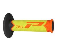 Progrip 788 Cross Triple Densité Poignées Orange/Noir/Jaune