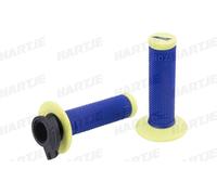 PROGRIP gomme "708 SCS" Typ : Lock-On MX, 2 Ko gelb / blau