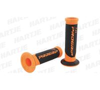 PROGRIP grip caoutchouc "732" Type : Route, Scooter, 2 Kom orange / schwa