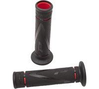 Progrip Poignées Strada 838-OE-149 – Double densité Rouge/Noir