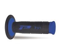 Progrip Revêtement de poignée 791 Off-road double densité Bleu-Noir 115 mm