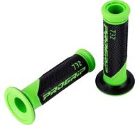 Progrip poignées en caoutchouc poignées de guidon 732 vert noir caoutchouc pour moto scooter cross quad 22mm 25mm