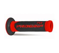 Progrip 732 Poignées De Route Double Densité Ouvertes Noires/Rouges