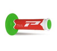 Poignée Cross PROGRIP 788 Triple Densité (Couleur : Blanc/Rouge/Vert ) Rif.pr