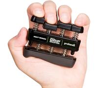 Prohands Gripmaster Exerciseur pour les mains, exercices de doigts (renforcement de la préhension manuelle), à ressort, système de pistons de doigts, isoler et exercer chaque doigt, 4,1 kg, tension