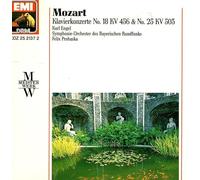 Prohaska - W.A.Mozart : Klavierkonzerte No.18 KV456 & No. 25 KV 503 [Audio-CD].