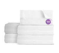 ProHeal lingettes sèches jetables pour bébé et adultes, 150 count (5 pack) - ultra coton tissu débarbouillettes - 7" x 13" taille voyage