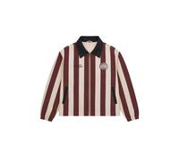 Prohibited Veste mi-saison 'Ivy League' crème / lie de vin / noir, Taille S