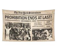 Prohibition Ends At Last Flag 3' x 5' For Dorm Room, College Party, Frat House by Lee Flag Co.